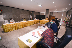 การประชุม คกก.ประจำสำนักศิลปะและวัฒนธรรม ครั้งที่ 5/64