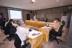 การประชุม คกก.ประจำสำนักศิลปะและวัฒนธรรม ครั้งที่ 5/64