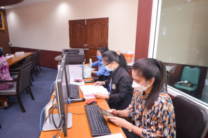 การประชุม คกก.บริหาร มรท. ครั้งที่ 11/64