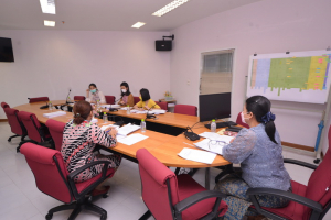 การประชุมคณะอนุกรรมการติดตาม ตรวจสอบฯ ด้านผลสัมฤทธิ์ในการดำเนินงานตามยุทธศาสตร์ ประจำปีงบประมาณ 2564 ครั้งที่ 1/64