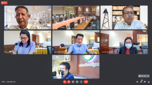 การประชุม คกก.นโยบายและแผนเพื่อการพัฒนามหาวิทยาลัย ครั้งที่ 8/64