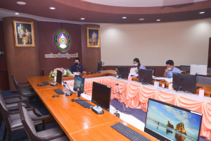 การประชุม คกก.นโยบายและแผนเพื่อการพัฒนามหาวิทยาลัย ครั้งที่ 8/64