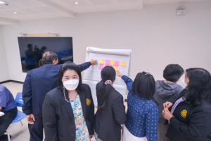 การอบรมโครงการ Design Thinking for Future Food