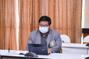 การประชุมเตรียมการจัดอบรมพัฒนาทักษะภาษาอังกฤษเพื่อการสื่อสารสำหรับ นศ.ปี 1 - 4