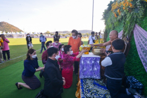 ผู้บริหาร มรท.ร่วมงานอายุวัฒนมงคลหลวงพ่ออลงกต