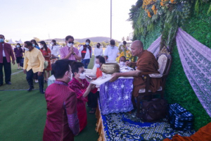 ผู้บริหาร มรท.ร่วมงานอายุวัฒนมงคลหลวงพ่ออลงกต