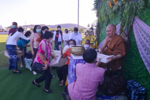 ผู้บริหาร มรท.ร่วมงานอายุวัฒนมงคลหลวงพ่ออลงกต