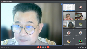 การประชุม คกก.บริหารจัดการเฝ้าระวัง ป้องกัน และควบคุมการแพร่ระบาดโรคติดต่อไวรัสโคโรนา 2019 มรท. ครั้งที่ 1/64