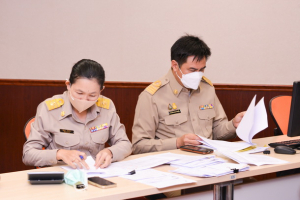การประชุม คกก.พิจารณาแนวทางการนำเงินรายได้ของมหาวิทยาลัยไปลงทุนหรือหาผลประโยชน์ ครั้งที่ 5/64