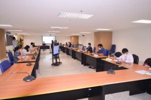 การประชุม คกก.ประจำคณะมนุษยศาสตร์และสังคมศาสตร์ ครั้งที่ 12/64