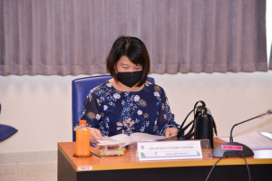การประชุม คกก.ประจำคณะมนุษยศาสตร์และสังคมศาสตร์ ครั้งที่ 12/64
