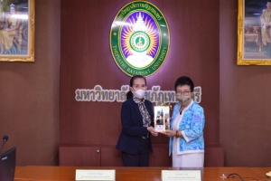 พิธีลงนาม MOU ด้านวิจัยและการบริการวิชาการเพื่อพัฒนาท้องถิ่น ระหว่าง สถาบันมาตรวิทยาแห่งชาติ กับ มหาวิทยาลัยราชภัฏเทพสตรี