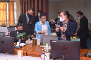 พิธีลงนาม MOU ด้านวิจัยและการบริการวิชาการเพื่อพัฒนาท้องถิ่น ระหว่าง สถาบันมาตรวิทยาแห่งชาติ กับ มหาวิทยาลัยราชภัฏเทพสตรี