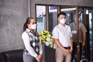 สศว. จัดอบรมส่งเสริมทักษะการเตรียมสถานที่และการตกแต่งสถานที่