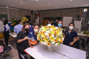 สศว. จัดอบรมส่งเสริมทักษะการเตรียมสถานที่และการตกแต่งสถานที่