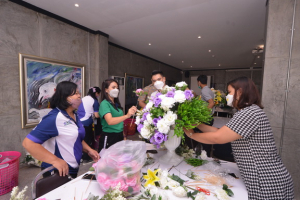 สศว. จัดอบรมส่งเสริมทักษะการเตรียมสถานที่และการตกแต่งสถานที่