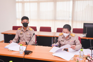 การประชุม คกก.กองทุนสวัสดิการบุคลากร มรท. ครั้งที่ 2/64
