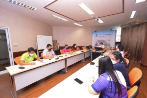 การประชุมเตรียมการจัดงาน รวมใจชาวเทพสตรี โชคดีปีขาล 2565
