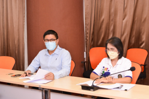 การประชุมเตรียมการจัดงาน รวมใจชาวเทพสตรี โชคดีปีขาล 2565
