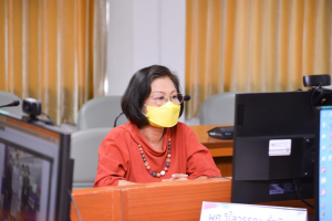 การประชุม คกก.ประจำสำนักวิทยบริการฯ ครั้งที่ 8/64