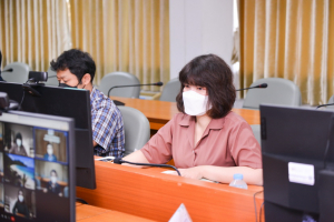 การประชุม คกก.ประจำสำนักวิทยบริการฯ ครั้งที่ 8/64
