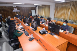 การประชุม คกก.ประจำสำนักวิทยบริการฯ ครั้งที่ 8/64