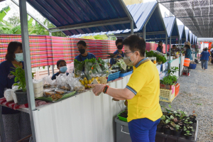 พิธีเปิดตลาด 9 เพ(ร)าะสุข