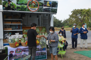 พิธีเปิดตลาด 9 เพ(ร)าะสุข