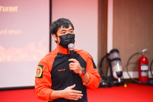 สำนักวิทยบริการฯ จัดอบรมป้องกันอัคคีภัย และการระงับอัคคีภัยในอาคาร