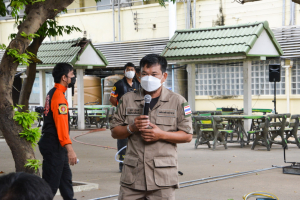 สำนักวิทยบริการฯ จัดอบรมป้องกันอัคคีภัย และการระงับอัคคีภัยในอาคาร