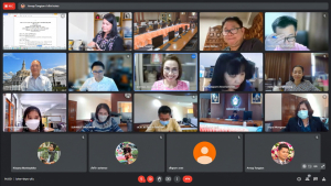 การประชุม คกก.บริหารความเสี่ยง มรท. ครั้งที่ 6/64
