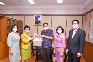 มรท.คารวะขอพรปีใหม่ ผวจ.ลพบุรี หัวหน้าส่วนราชการ และคุณอำนวย จั่นเงิน เนื่องในวันปีใหม่