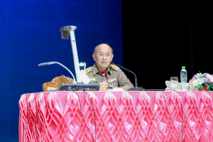 องคมนตรีตรวจเยี่ยมและติดตามผลการดำเนินงานโรงเรียนโครงการกองทุนการศึกษา โรงเรียนเครือข่าย โรงเรียนราชประชานุเคราะห์ 33 จ.ลพบุรี และให้เกียรติเปิดหอเกียรติยศ มหาวิทยาลัยราชภัฏเทพสตรี