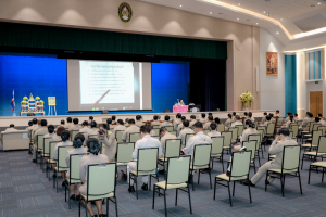 องคมนตรีตรวจเยี่ยมและติดตามผลการดำเนินงานโรงเรียนโครงการกองทุนการศึกษา โรงเรียนเครือข่าย โรงเรียนราชประชานุเคราะห์ 33 จ.ลพบุรี และให้เกียรติเปิดหอเกียรติยศ มหาวิทยาลัยราชภัฏเทพสตรี