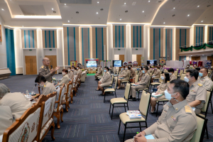 องคมนตรีตรวจเยี่ยมและติดตามผลการดำเนินงานโรงเรียนโครงการกองทุนการศึกษา โรงเรียนเครือข่าย โรงเรียนราชประชานุเคราะห์ 33 จ.ลพบุรี และให้เกียรติเปิดหอเกียรติยศ มหาวิทยาลัยราชภัฏเทพสตรี