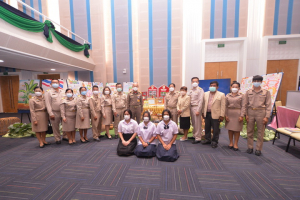 องคมนตรีตรวจเยี่ยมและติดตามผลการดำเนินงานโรงเรียนโครงการกองทุนการศึกษา โรงเรียนเครือข่าย โรงเรียนราชประชานุเคราะห์ 33 จ.ลพบุรี และให้เกียรติเปิดหอเกียรติยศ มหาวิทยาลัยราชภัฏเทพสตรี