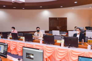 การประชุม คกก.ส่งเสริมกิจการมหาวิทยาลัย ครั้งที่ 1/65