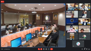 การประชุม คกก.ส่งเสริมกิจการมหาวิทยาลัย ครั้งที่ 1/65