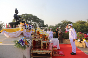 มรท.ร่วมพิธีถวายราชสักการะพ่อขุนรามคำแหงมหาราช