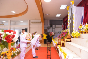 มรท.ร่วมพิธีถวายราชสักการะสมเด็จพระนเรศวรมหาราช