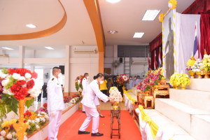 มรท.ร่วมพิธีถวายราชสักการะสมเด็จพระนเรศวรมหาราช