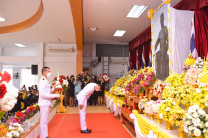 มรท.ร่วมพิธีถวายราชสักการะสมเด็จพระนเรศวรมหาราช