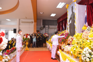 มรท.ร่วมพิธีถวายราชสักการะสมเด็จพระนเรศวรมหาราช