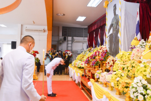มรท.ร่วมพิธีถวายราชสักการะสมเด็จพระนเรศวรมหาราช