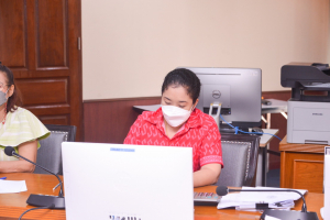 การประชุม คกก.จัดทำรายงานต้นทุนต่อหน่วยผลผลิต มรท. ครั้งที่ 1/65