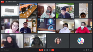 การประชุม คกก.จัดทำรายงานต้นทุนต่อหน่วยผลผลิต มรท. ครั้งที่ 1/65