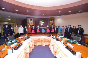 พิธีลงนาม MOU ความร่วมมือการยกระดับการเรียนรู้โรงเรียนเครือข่ายขนาดเล็ก