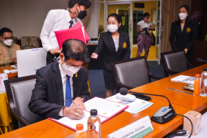 พิธีลงนาม MOU ความร่วมมือการยกระดับการเรียนรู้โรงเรียนเครือข่ายขนาดเล็ก