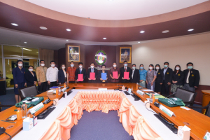 พิธีลงนาม MOU ความร่วมมือการยกระดับการเรียนรู้โรงเรียนเครือข่ายขนาดเล็ก