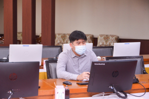 การประชุม คกก.ดำเนินงานจัดกิจกรรมวันราชภัฏ